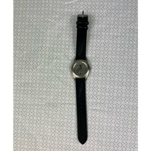 Vintage 2001 Harry Potter Warner Bros Black and Silver Watch